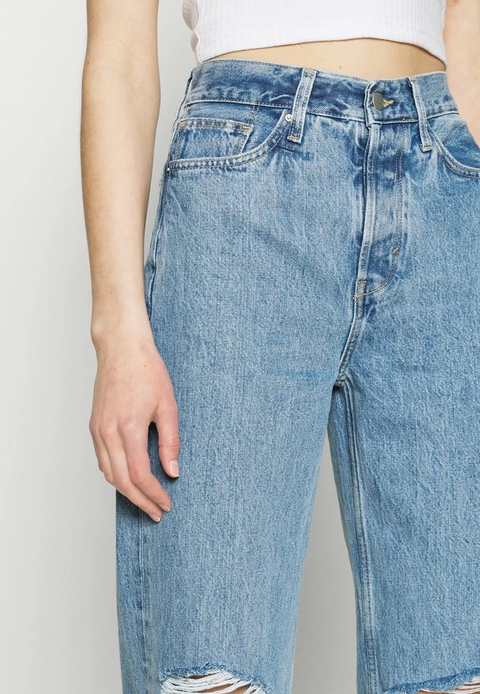 Even&Odd Straight Leg Jeans - Light Blue Denim 7 Even&Odd Straight Leg Jeans - Light Blue Denim - Image 5