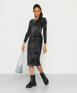 Even&Odd DRESS - Day Dress - Black / Grey / White 8 Even&Odd DRESS - Day Dress - Black / Grey / White -Even&Odd Sales Store a7ed49cf56b34de58ee6460c2847a4e7