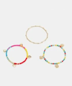Even&Odd 3 PACK - Bracelet - Gold-coloured