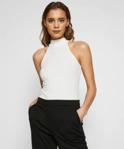 Even&Odd 2 PACK - Top - Off-white/black -Even&Odd Sales Store a872b916193544f284349ac225d2e7e3