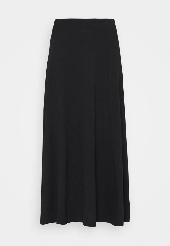 Even&Odd Basic Maxi Skirt - A-line Skirt - Black 6 Even&Odd Basic Maxi Skirt - A-line Skirt - Black - Image 4