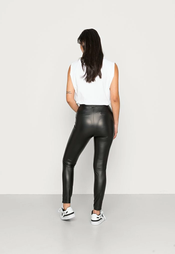 Even&Odd Leggings - Trousers - Black 5 Even&Odd Leggings - Trousers - Black - Image 3