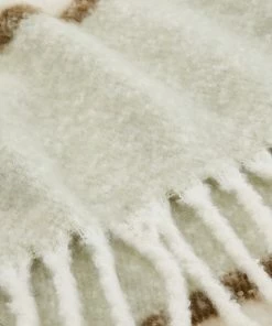 Even&Odd Scarf - Green/white -Even&Odd Sales Store ab379a2c492f49708944a46fd4aac521