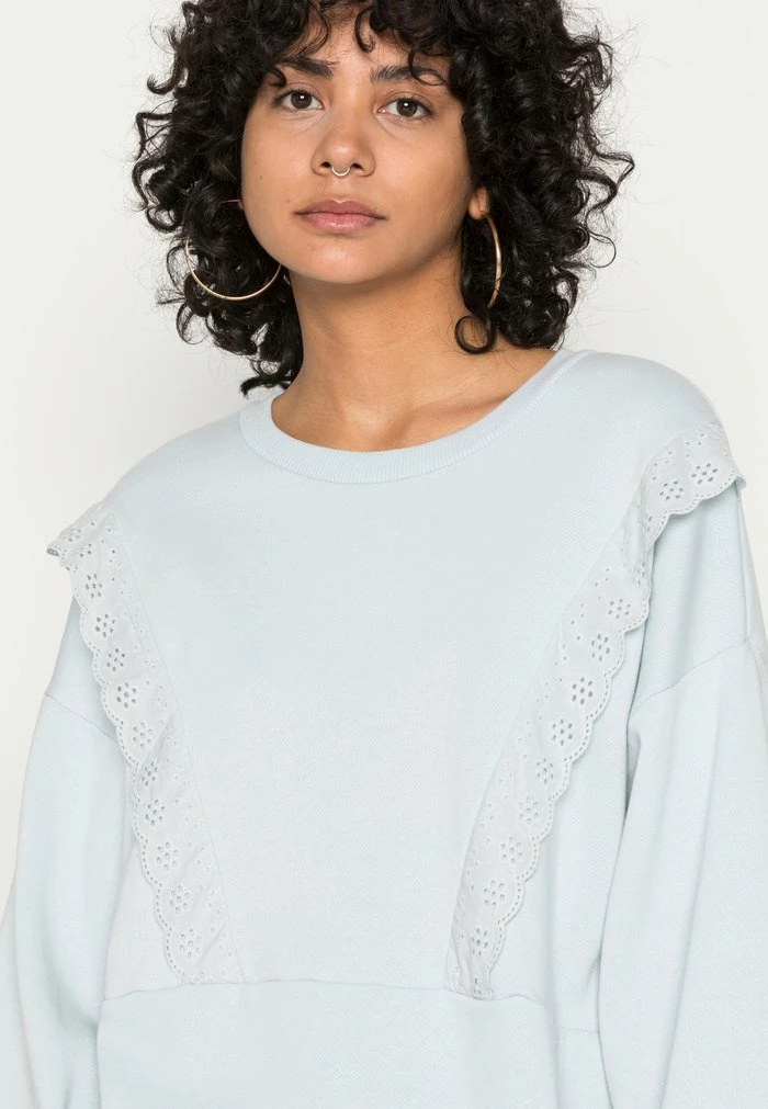 Even&Odd Sweatshirt - Light Blue 7 Even&Odd Sweatshirt - Light Blue - Image 5