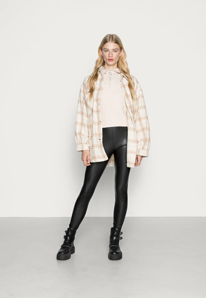 Even&Odd HALF ZIP JUMPER - Jumper - Beige 4 Even&Odd HALF ZIP JUMPER - Jumper - Beige - Image 2