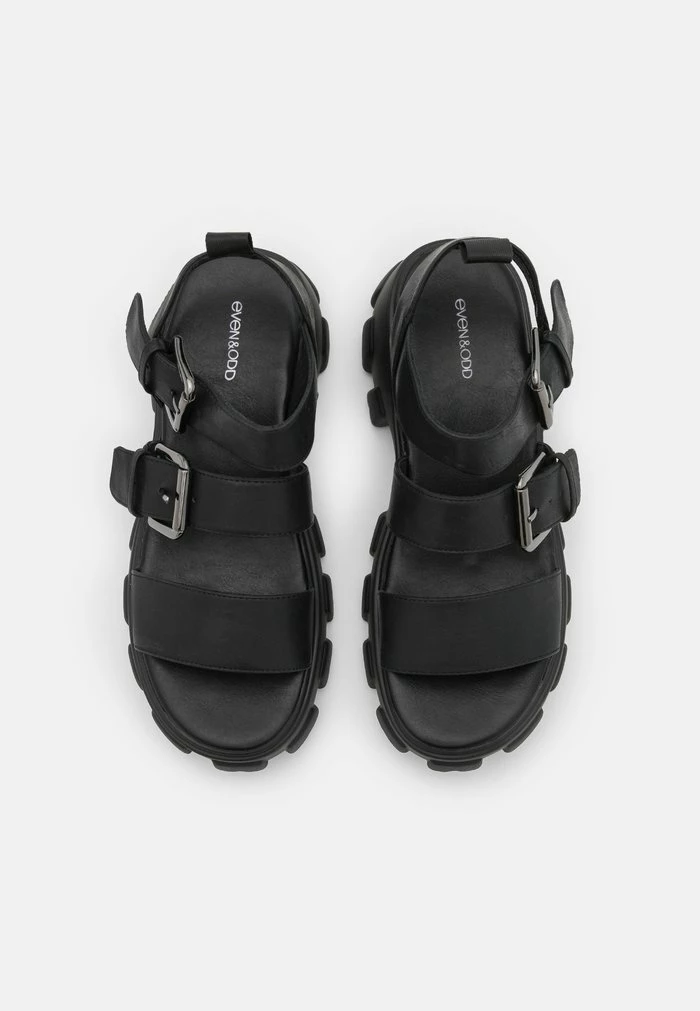Even&Odd Sandals - Black 8 Even&Odd Sandals - Black - Image 6