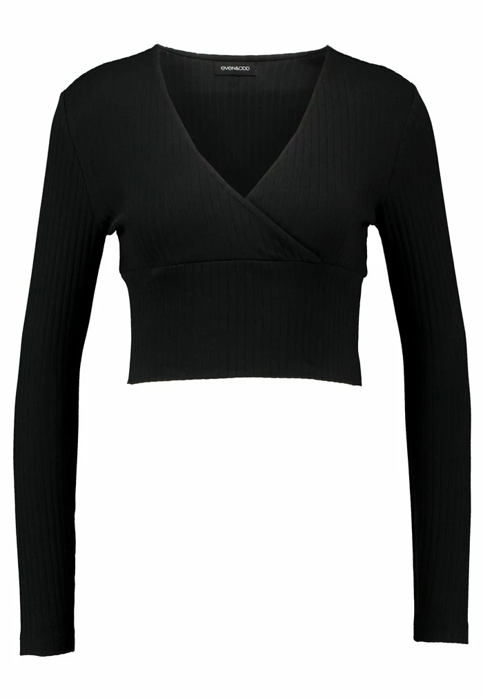 Even&Odd Long Sleeved Top - Black 6 Even&Odd Long Sleeved Top - Black - Image 4