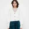 Even&Odd CABLE CARDIGAN - Cardigan - Off-white -Even&Odd Sales Store ae288685e940499889563bd14bd90610