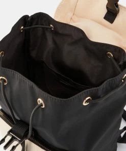 Even&Odd Rucksack - Black/beige -Even&Odd Sales Store ae78c1130afe47d78a643d7d756419a5
