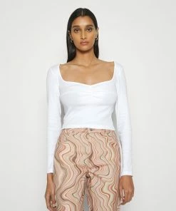 Even&Odd Long Sleeved Top - White