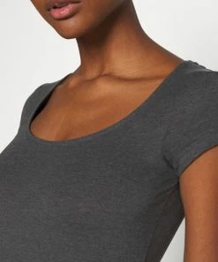 Even&Odd 2 PACK - Jersey Dress - Black/mottled Grey -Even&Odd Sales Store af58bad579d140eea47acb1ce9c9b31b