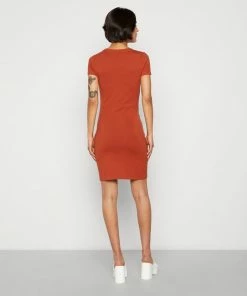 Even&Odd Jersey Dress - Brown 10 Even&Odd Jersey Dress - Brown -Even&Odd Sales Store af70ef384443425e99fb964c887bc78b