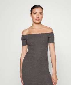 Even&Odd Shift Dress - Mottled Dark Grey
