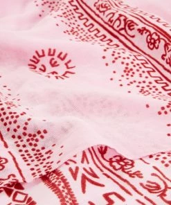 Even&Odd Scarf - Pink/white -Even&Odd Sales Store b1394d649a964a6b92dab8d50b2659eb