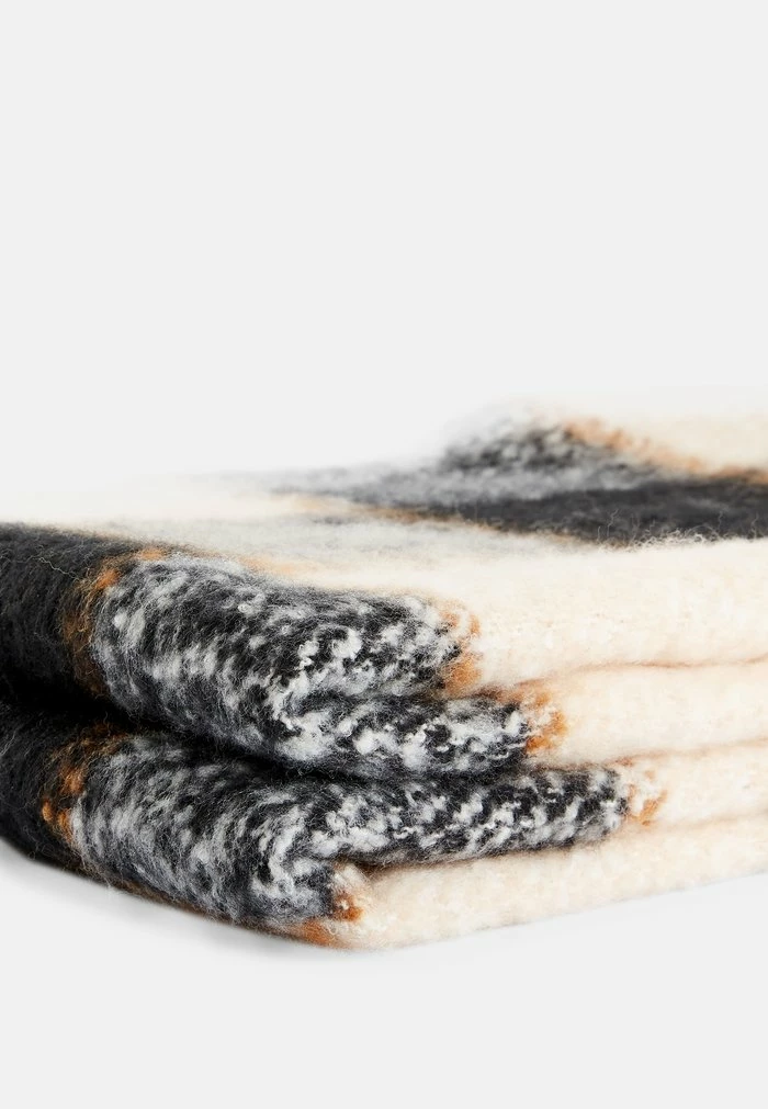 Even&Odd Scarf - Black/beige/brown 8 Even&Odd Scarf - Black/beige/brown - Image 6