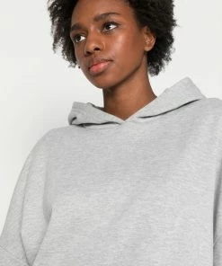 Even&Odd HOODIE LONG WITHOUT DRAWCORD AND POCKET - Hoodie - Mottled Light Grey -Even&Odd Sales Store b22898ef2f6f412ba0ef308fa9bc2b6e