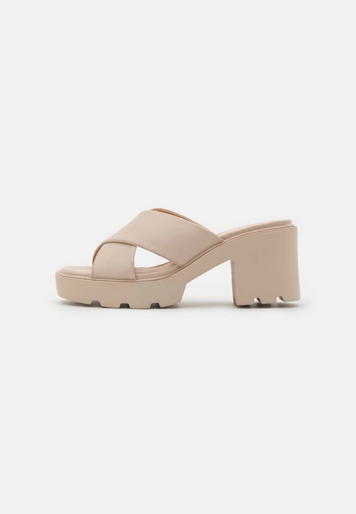 Even&Odd Heeled Mules - Off-white 4 Even&Odd Heeled Mules - Off-white - Image 2