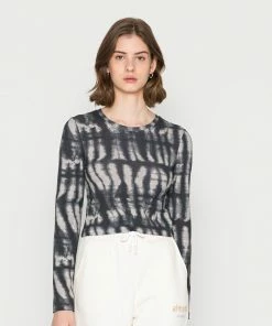 Even&Odd Long Sleeved Top - Black/white