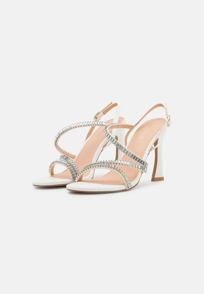 Even&Odd High Heeled Sandals - White 5 Even&Odd High Heeled Sandals - White - Image 3