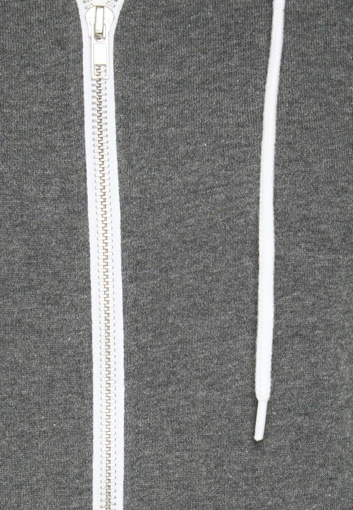 Even&Odd Zip-up Sweatshirt - Mottled Dark Grey 8 Even&Odd Zip-up Sweatshirt - Mottled Dark Grey - Image 6