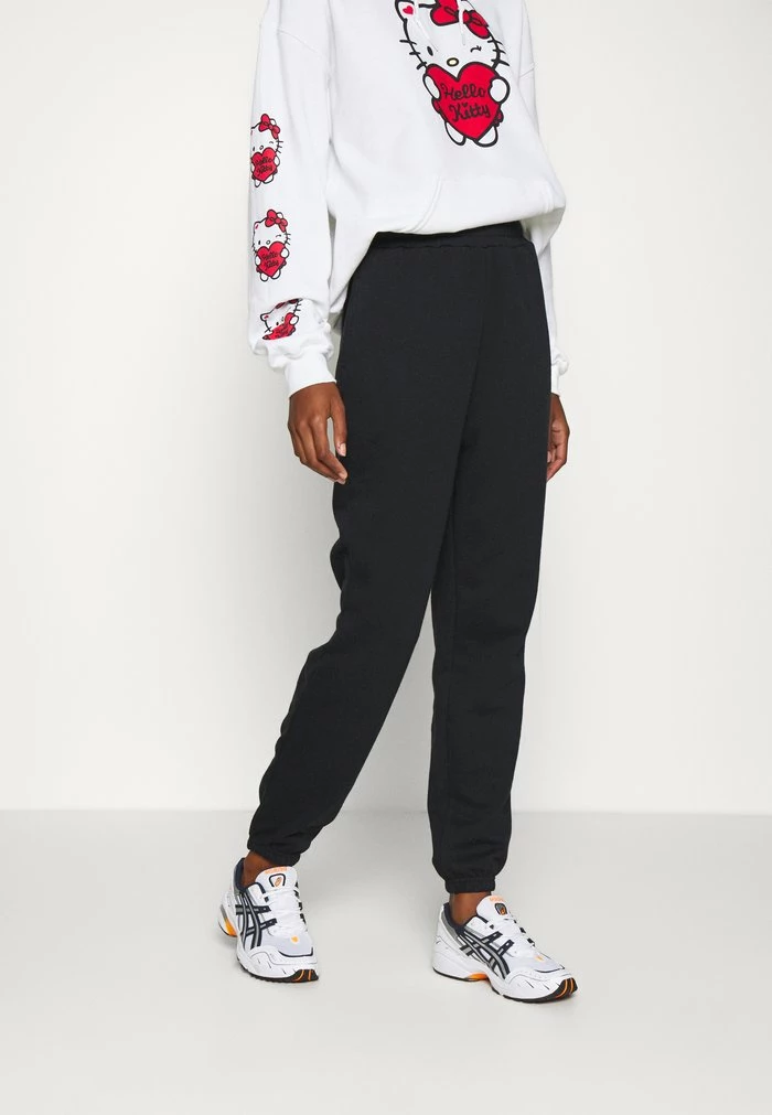 Even&Odd 2er PACK - LOOSE FIT JOGGERS - Tracksuit Bottoms - Black/white 6 Even&Odd 2er PACK - LOOSE FIT JOGGERS - Tracksuit Bottoms - Black/white - Image 4