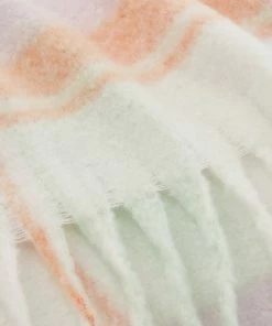 Even&Odd Scarf - Purple/white/green -Even&Odd Sales Store b3b7169718264a5a9143afe2345d9bea