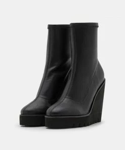 Even&Odd Platform Ankle Boots - Black -Even&Odd Sales Store b400f41842ea47739a68ee0484407ba3