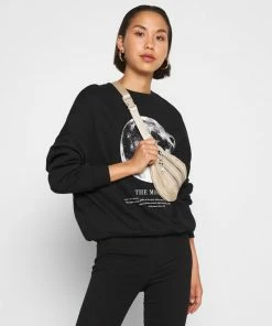 Even&Odd Printed Oversized Sweatshirt - Sweatshirt - Black -Even&Odd Sales Store b486f1fa9e694f45969bf0e52aa6ae7e