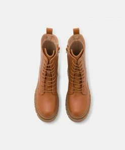 Even&Odd Platform Ankle Boots - Copper -Even&Odd Sales Store b5262bf7a1e74dd58faaba211d975a00