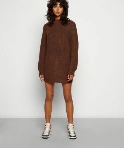 Even&Odd Jumper Dress - Dark Brown
