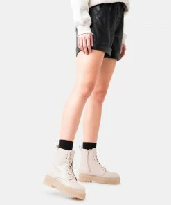 Even&Odd Platform Ankle Boots - Beige