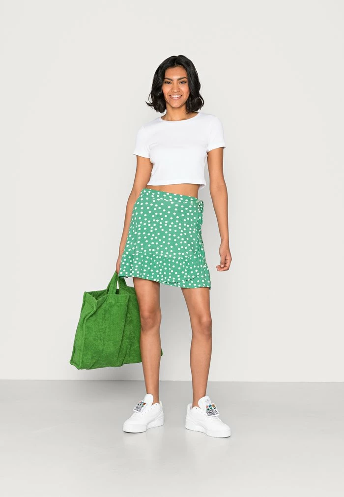 Even&Odd A-line Skirt - Green 4 Even&Odd A-line Skirt - Green - Image 2