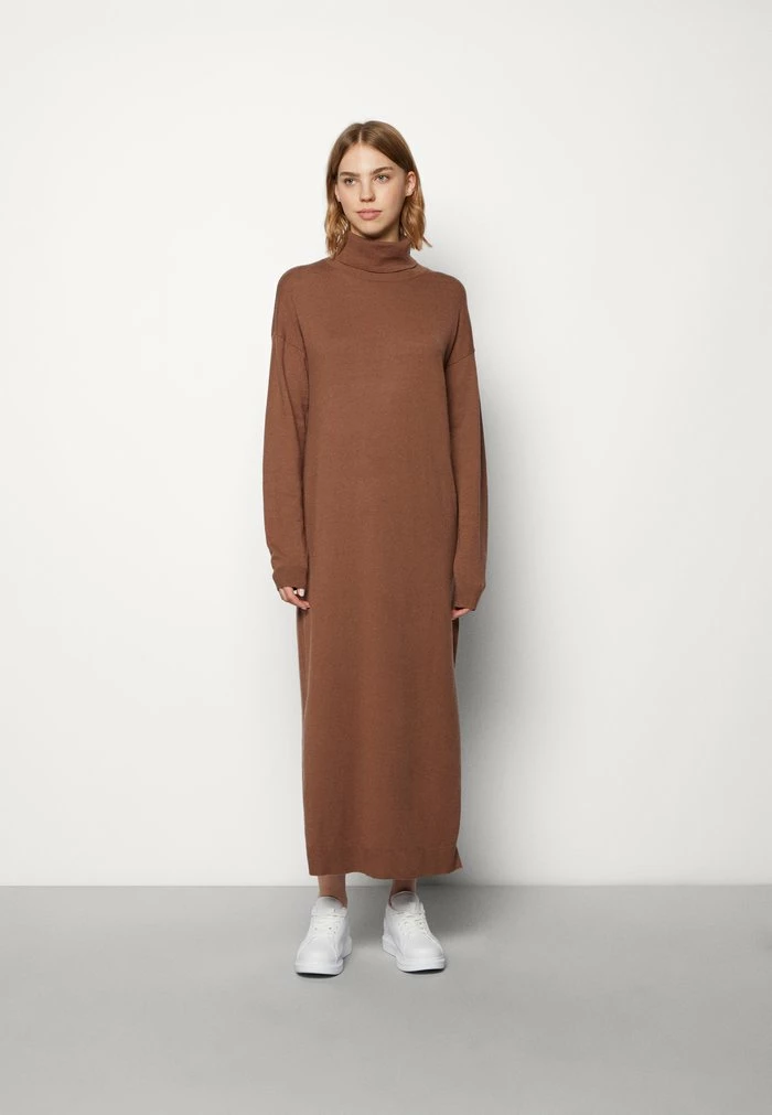 Even&Odd Jumper Dress - Brown 3 Even&Odd Jumper Dress - Brown