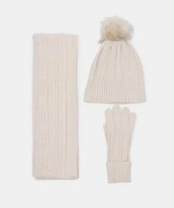 Even&Odd SET - Scarf - Beige