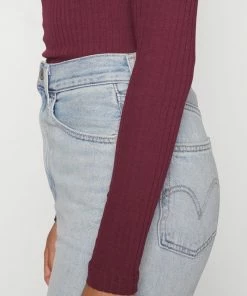 Even&Odd Long Sleeved Top - Purple -Even&Odd Sales Store b8989455d15e4fa395458d06c12eda59