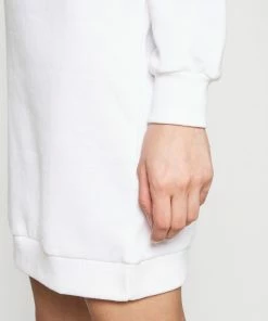 Even&Odd SWEAT OFF SHOULDER MINI DRESS - Day Dress - White -Even&Odd Sales Store b9f9af2a75d643a3a261fb5d15150d62