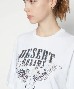 Even&Odd Print T-shirt - White 13 Even&Odd Print T-shirt - White -Even&Odd Sales Store ba7067c2f4c446c6903f45624bacb4f1