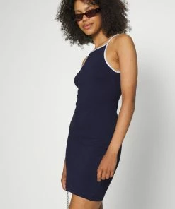 Even&Odd Day Dress - Dark Blue/white -Even&Odd Sales Store ba83d09d574749c49147ba025ca78333