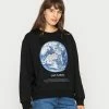 Even&Odd OVERSIZED EARTH PRINT - Sweatshirt - Black -Even&Odd Sales Store bafa78a011ec4e6fa29dd47caaf2f747