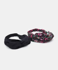 Even&Odd 2 PACK - Hair Styling Accessory - Black/pink