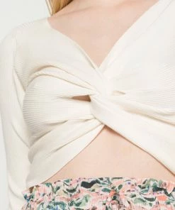 Even&Odd WRAP FRONT JUMPER - Jumper - White 11 Even&Odd WRAP FRONT JUMPER - Jumper - White -Even&Odd Sales Store bbe5dadac901455ea68cd464acef5dac