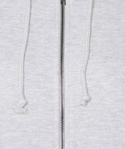 Even&Odd Zip-up Sweatshirt - Mottled Light Grey -Even&Odd Sales Store bd30c41286694a44ad7b6c659e8eecae