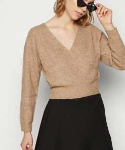 Even&Odd WRAP JUMPER - Jumper - Camel 11 Even&Odd WRAP JUMPER - Jumper - Camel -Even&Odd Sales Store bd7ca8126b3a441e8e90490c41f8779b