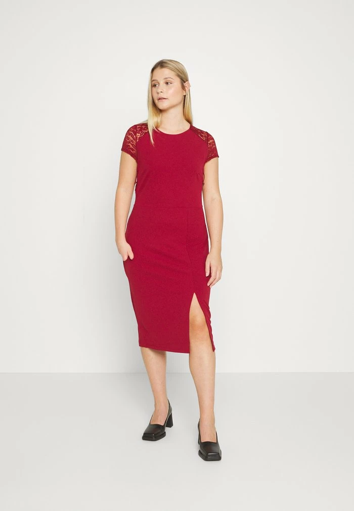 Even&Odd Shift Dress - Red 5 Even&Odd Shift Dress - Red - Image 3