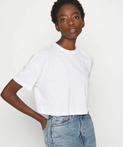 Even&Odd 2 PACK - Basic T-shirt - Black/white