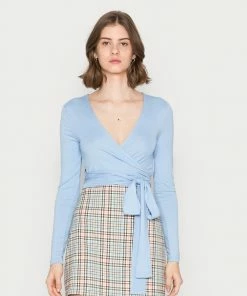 Even&Odd Long Sleeved Top - Light Blue