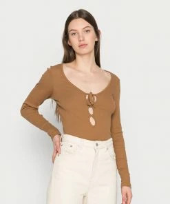 Even&Odd Long Sleeved Top - Brown