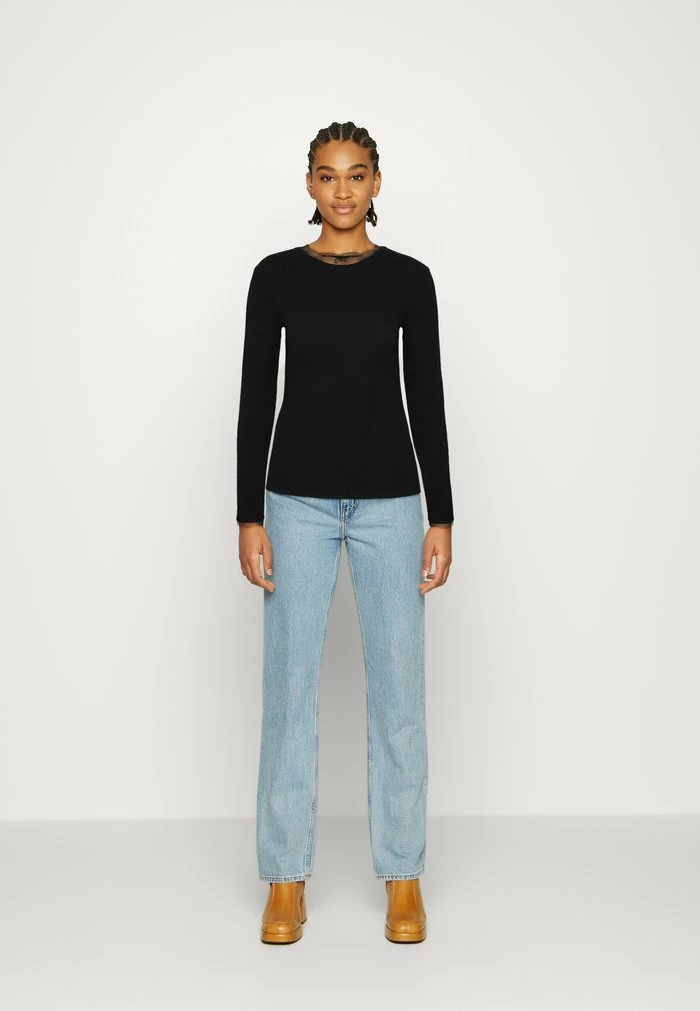 Even&Odd Long Sleeved Top - Black 4 Even&Odd Long Sleeved Top - Black - Image 2