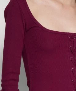 Even&Odd Long Sleeved Top - Purple -Even&Odd Sales Store c3b64fa3114b44909115ce9292416024