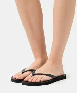 Even&Odd 2 PACK - T-bar Sandals - Black/white